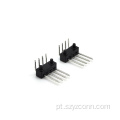 Cabeçalho de pino de passo de 2,0 mm, ângulo reto 4P